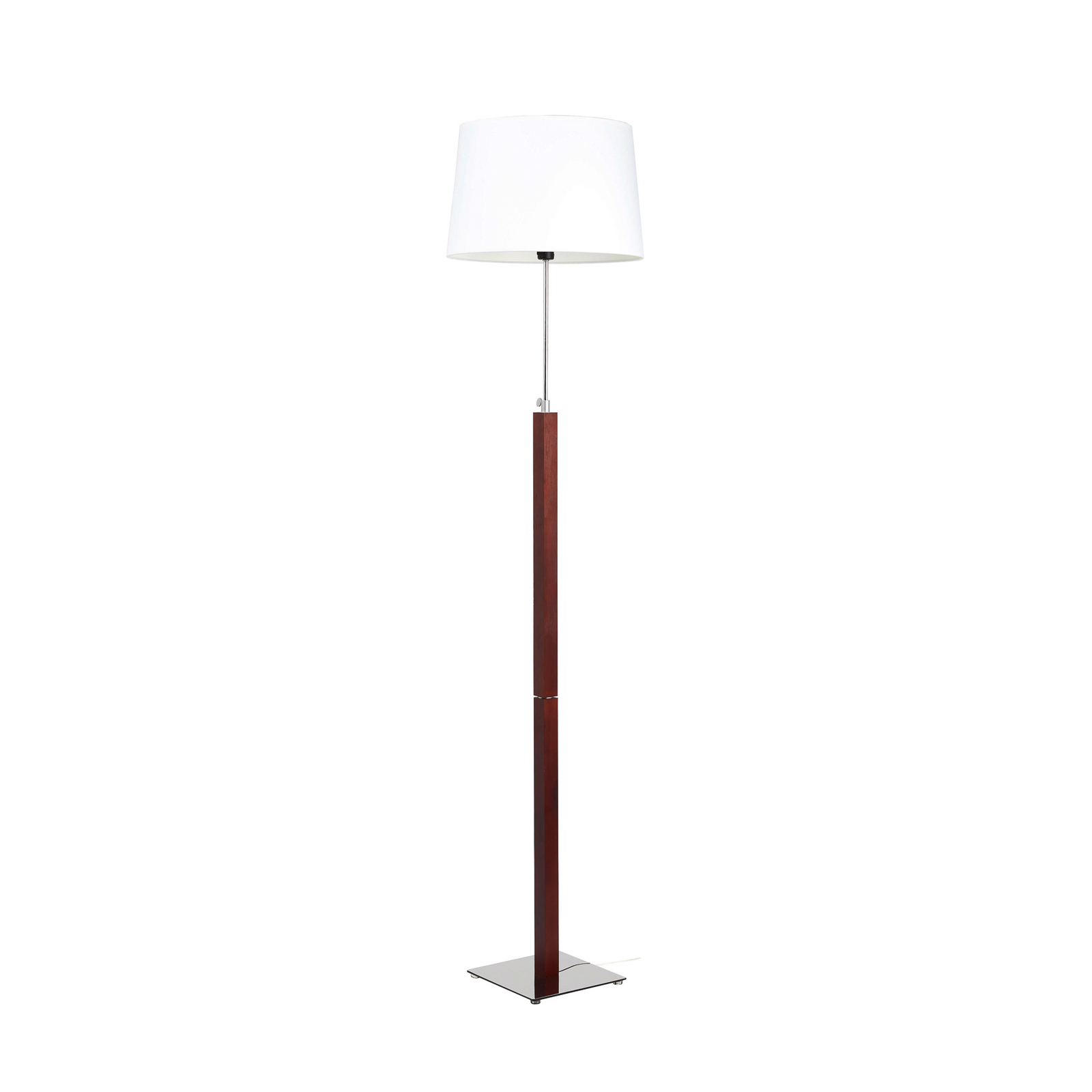 Aluminor Quatro Up Stehlampe ebenholz/chrom